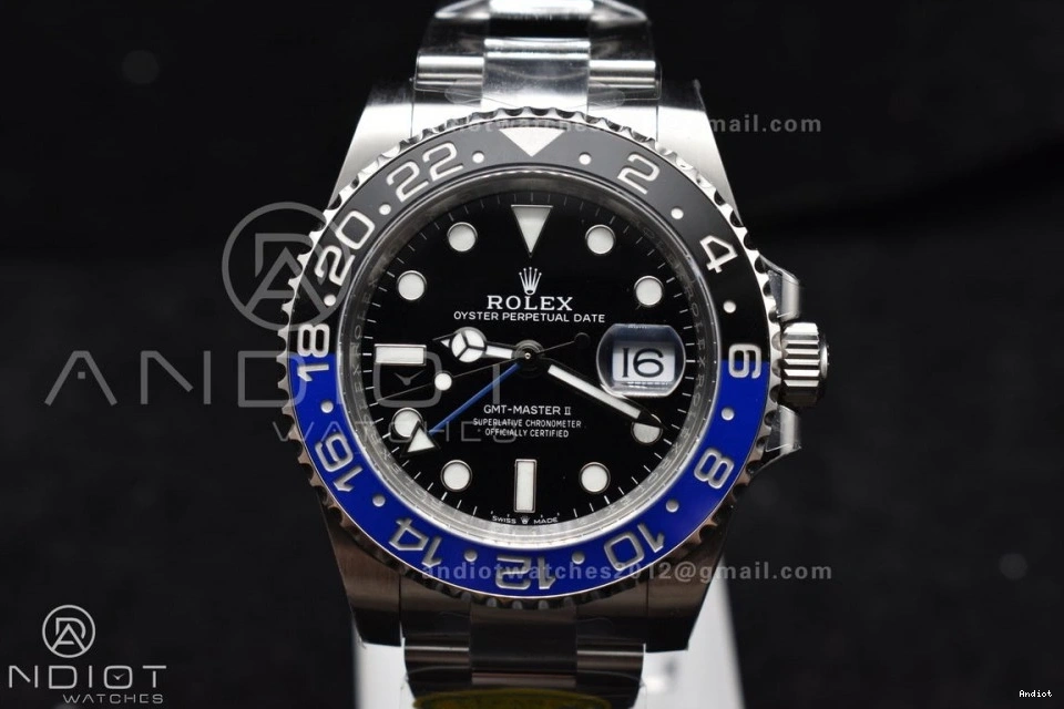 Black GMT-Master Oyster BLNR Bracelet CHS 126710 on Edition Factory Ceramic DD3285 II Best Blue Clean 0424